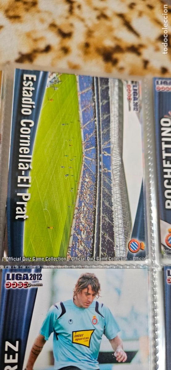 Cromos de Futebol: 191: Estadio Cornell&aacute; - El Prat - RCD Espanyol - quiz game 2011 2012 sport mundicromo trading card