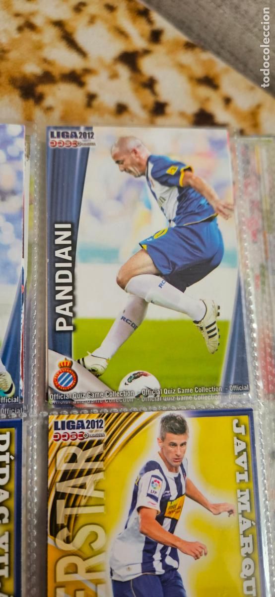 Cromos de f&uacute;tbol: 210: Walter Pandiani - RCD Espanyol - quiz game 2011 2012 sport mundicromo trading card