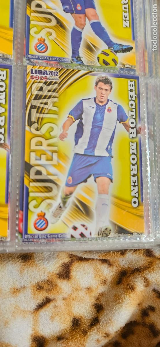 Cromos de f&uacute;tbol: 216: S.S. H&eacute;ctor Moreno - RCD Espanyol - quiz game 2011 2012 sport mundicromo trading card