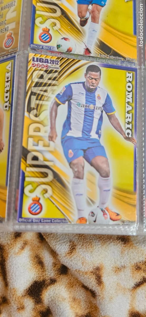 Cromos de f&uacute;tbol: 215: S.S. Romaric - RCD Espanyol - quiz game 2011 2012 sport mundicromo trading card