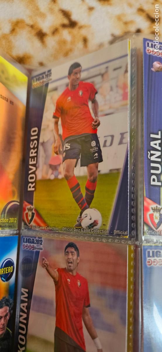 Cromos de f&uacute;tbol: 226:roversio - CA Osasuna - quiz game 2011 2012 sport mundicromo trading card