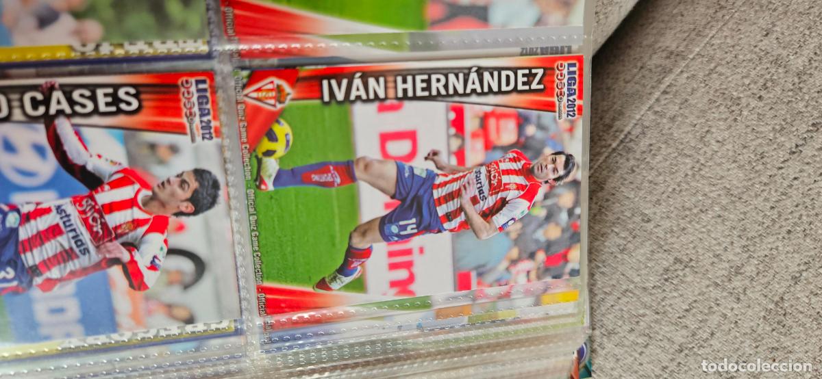 Fu&szlig;ball-Sticker: 255: ivan hernandez - Real Sporting de Gij&oacute;n - quiz game 2011 2012 sport mundicromo trading card