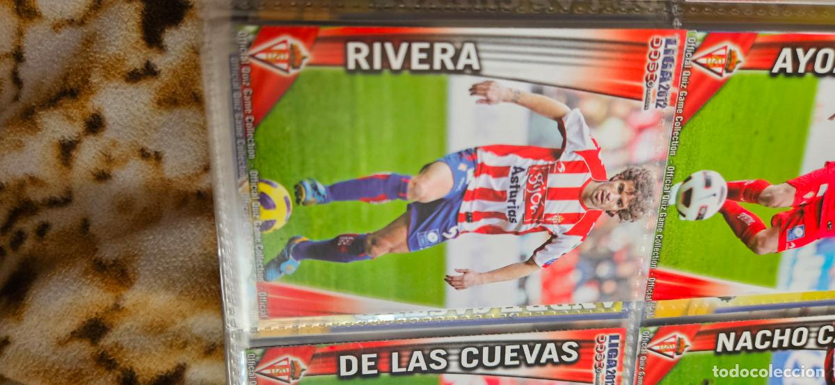 Fu&szlig;ball-Sticker: 260: Alberto Rivera - Real Sporting de Gij&oacute;n - quiz game 2011 2012 sport mundicromo trading card