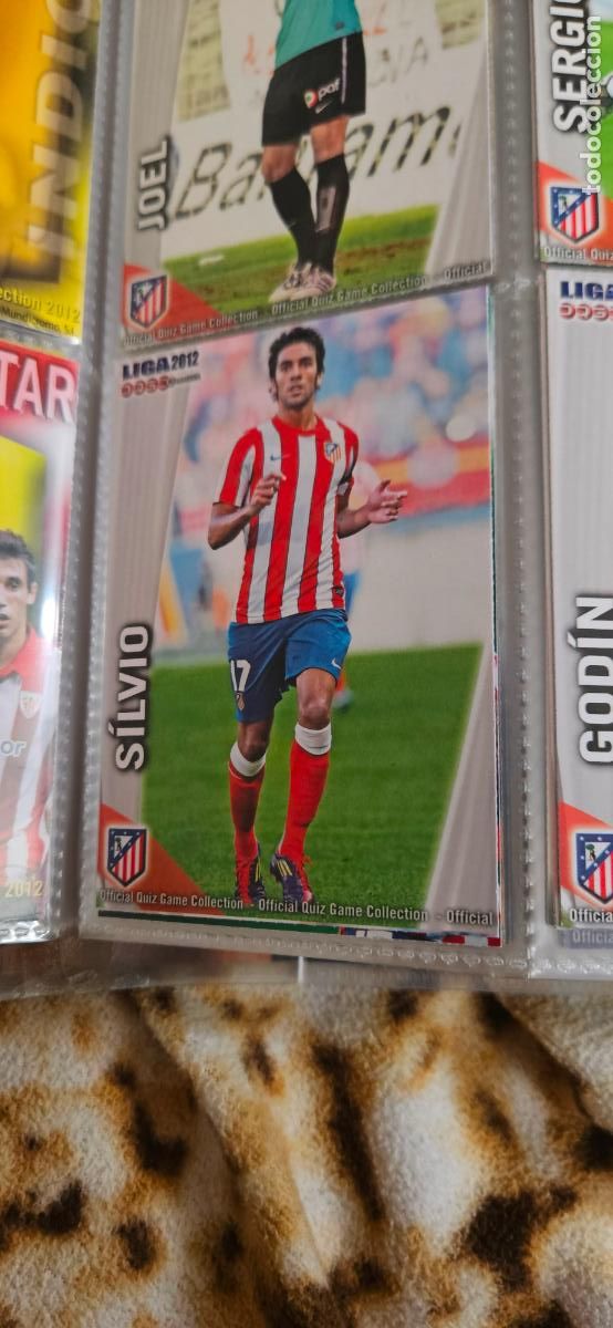 Fu&szlig;ball-Sticker: 169: S&iacute;lvio - Atl&eacute;tico de Madrid - quiz game 2011 2012 sport mundicromo trading card