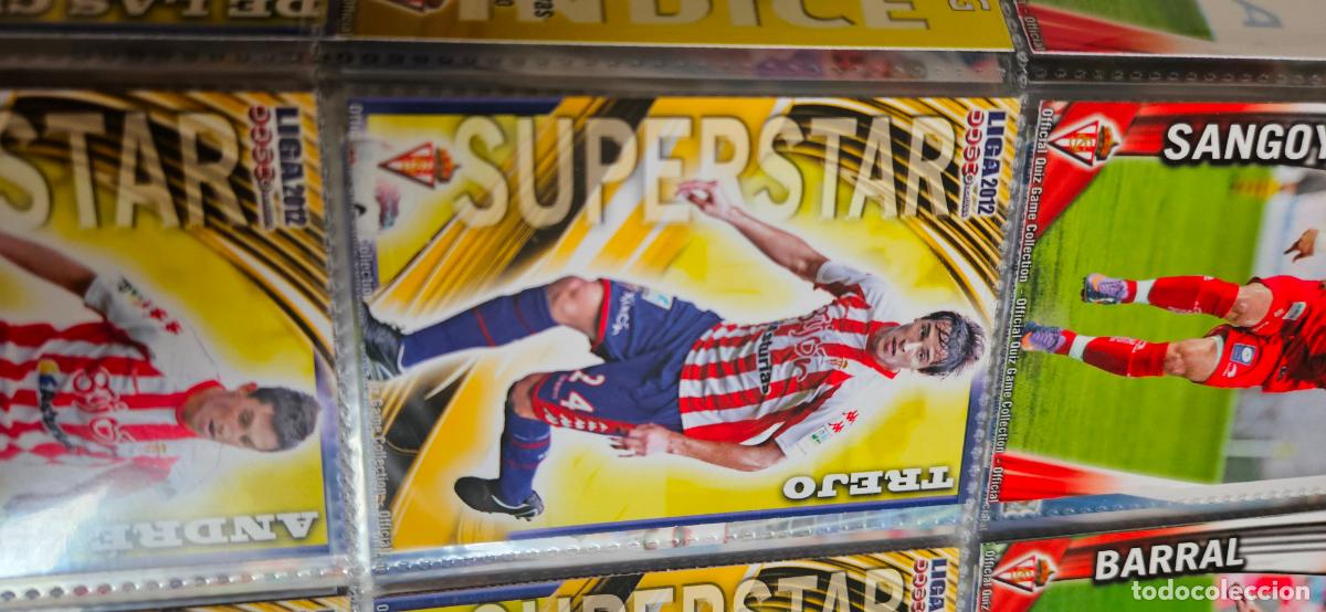 Fu&szlig;ball-Sticker: 266: S.S. &Oacute;scar Trejo - Real Sporting de Gij&oacute;n - quiz game 2011 2012 sport mundicromo trading card
