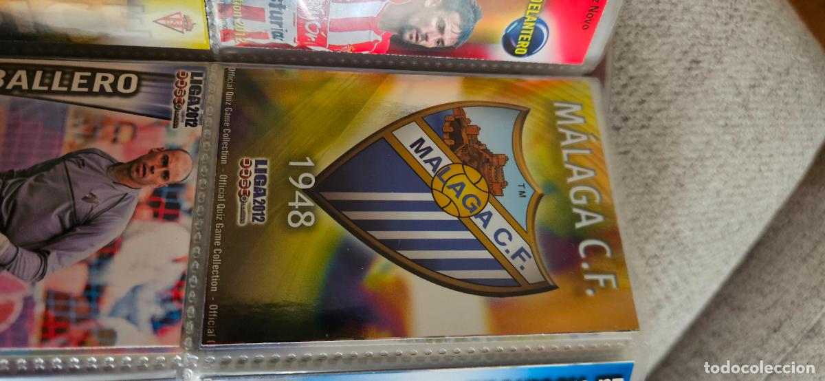 Fu&szlig;ball-Sticker: 271: Escudo - M&aacute;laga CF - quiz game 2011 2012 sport mundicromo trading card