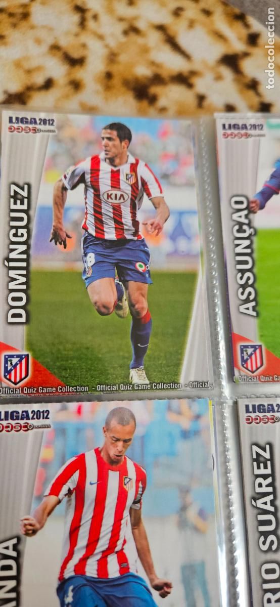 Fu&szlig;ball-Sticker: 173: &Aacute;lvaro Dom&iacute;nguez - Atl&eacute;tico de Madrid - quiz game 2011 2012 sport mundicromo trading card