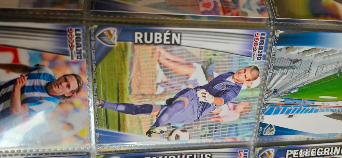 Fu&szlig;ball-Sticker: 275: Rub&eacute;n - M&aacute;laga CF - quiz game 2011 2012 sport mundicromo trading card
