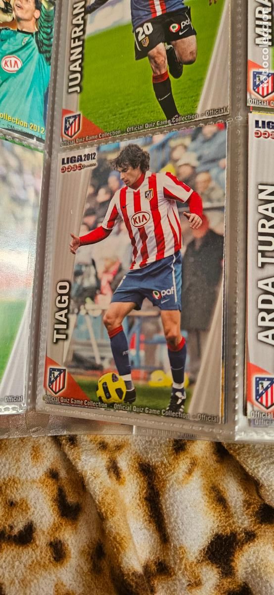 Fu&szlig;ball-Sticker: 178: Tiago Mendes - Atl&eacute;tico de Madrid - quiz game 2011 2012 sport mundicromo trading card