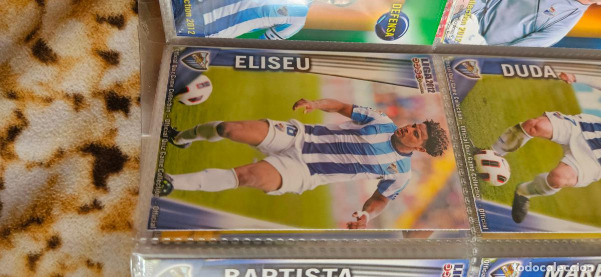 Fu&szlig;ball-Sticker: 286: Eliseu - M&aacute;laga CF - quiz game 2011 2012 sport mundicromo trading card