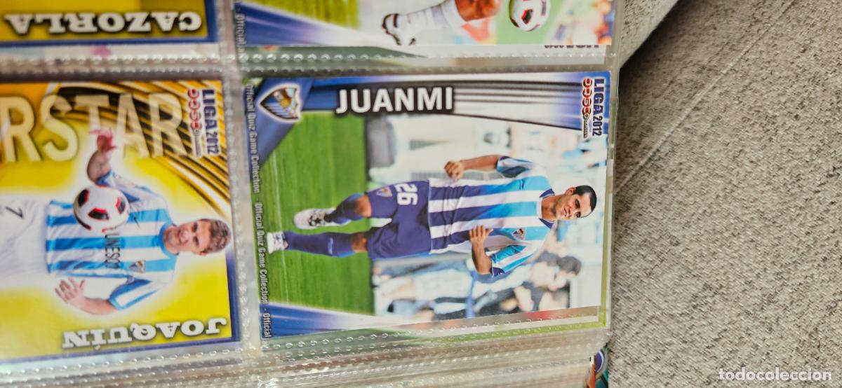 Fu&szlig;ball-Sticker: 291: Juanmi - M&aacute;laga CF - quiz game 2011 2012 sport mundicromo trading card