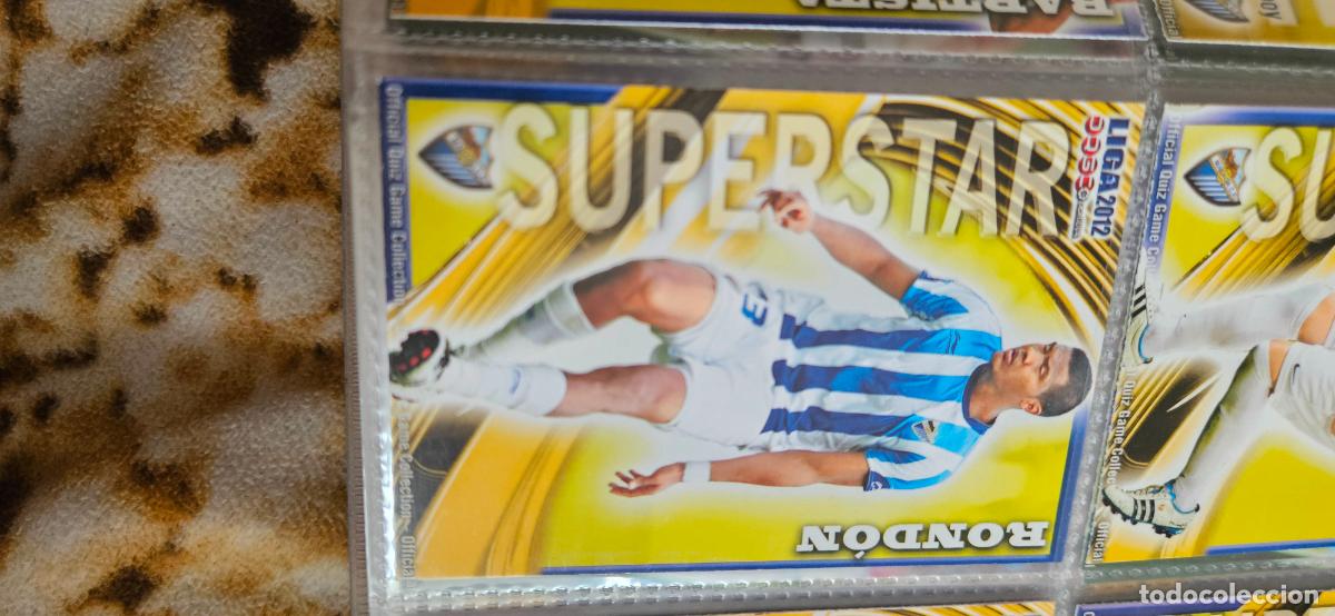 Fu&szlig;ball-Sticker: 296: S.S. Jos&eacute; Salom&oacute;n Rond&oacute;n - M&aacute;laga CF - quiz game 2011 2012 sport mundicromo trading card