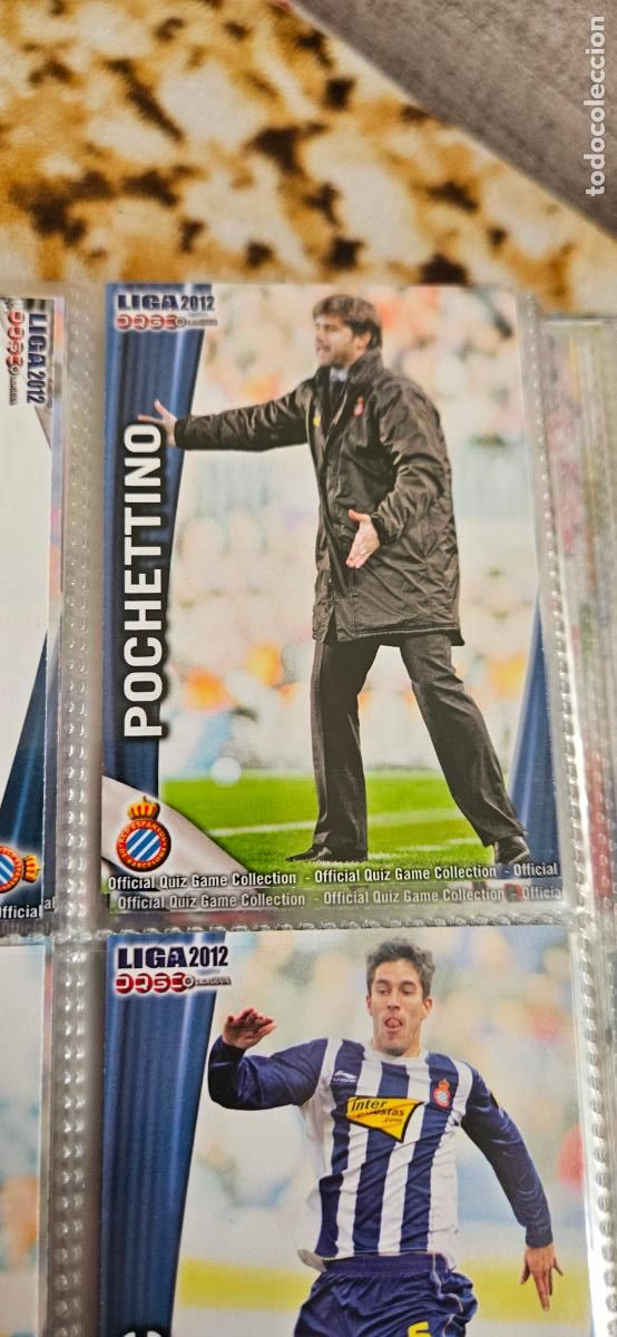 Fu&szlig;ball-Sticker: 192: Mauricio Pochettino (Entrenador) - RCD Espanyol - quiz game 2011 2012 sport mundicromo trading