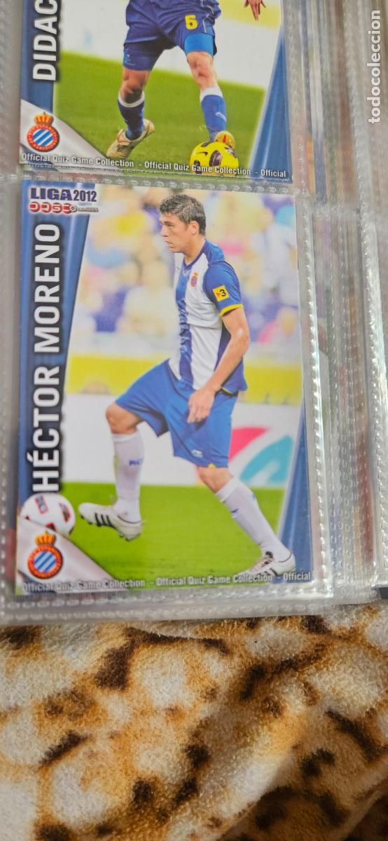 Fu&szlig;ball-Sticker: 198: hector moreno - RCD Espanyol - quiz game 2011 2012 sport mundicromo trading card