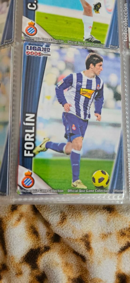 Fu&szlig;ball-Sticker: 197:forlin - RCD Espanyol - quiz game 2011 2012 sport mundicromo trading card