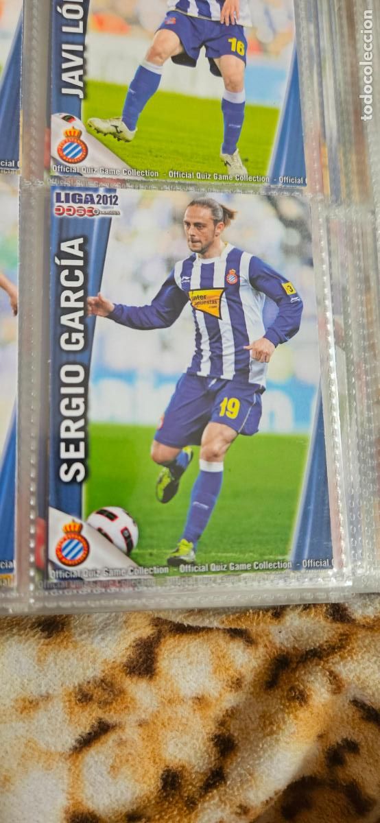 Fu&szlig;ball-Sticker: 207: Sergio Garc&iacute;a - RCD Espanyol - quiz game 2011 2012 sport mundicromo trading card