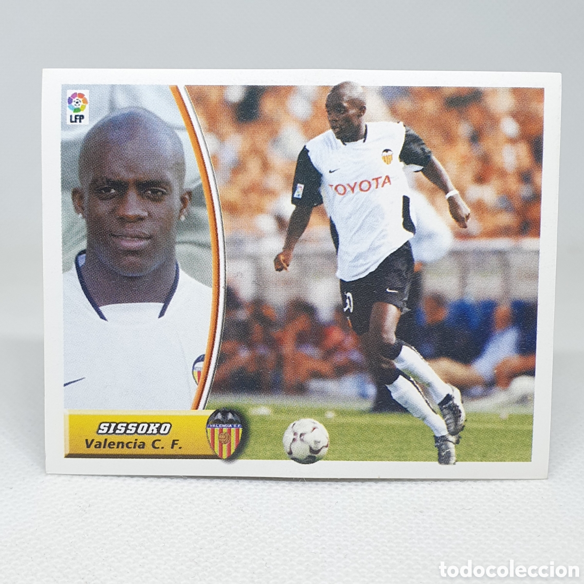 Figurine di Calcio: ⚽️ CROMO FUTBOL COLOCA SISSOKO VALENCIA LIGA 2003-2004 ESTAMPAS EDICIONES ESTE LIGA 03-04 NO PANINI
