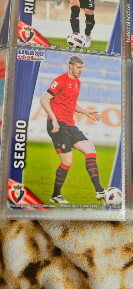 Figurine di Calcio: 224: Sergio Fern&aacute;ndez - CA Osasuna - quiz game 2011 2012 sport mundicromo trading card