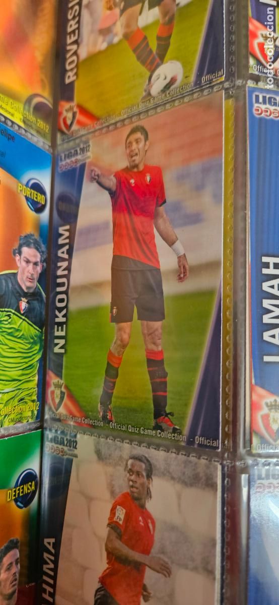 Figurine di Calcio: 229: Javad Nekounam - CA Osasuna - quiz game 2011 2012 sport mundicromo trading card