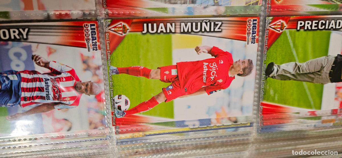 Figurine di Calcio: 249:mu&ntilde;iz - Real Sporting de Gij&oacute;n - quiz game 2011 2012 sport mundicromo trading card