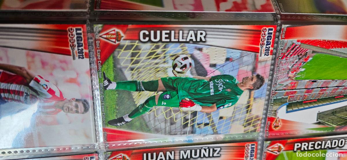 Cromos de f&uacute;tbol: 248: Iv&aacute;n Cu&eacute;llar - Real Sporting de Gij&oacute;n - quiz game 2011 2012 sport mundicromo trading card