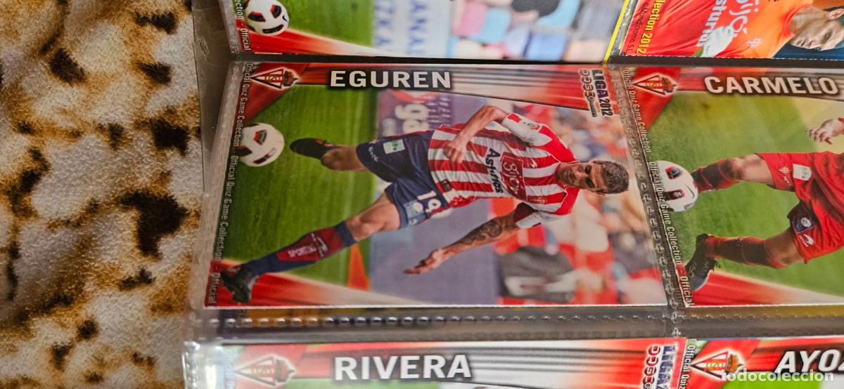 Cromos de f&uacute;tbol: 259: eguren - Real Sporting de Gij&oacute;n - quiz game 2011 2012 sport mundicromo trading card