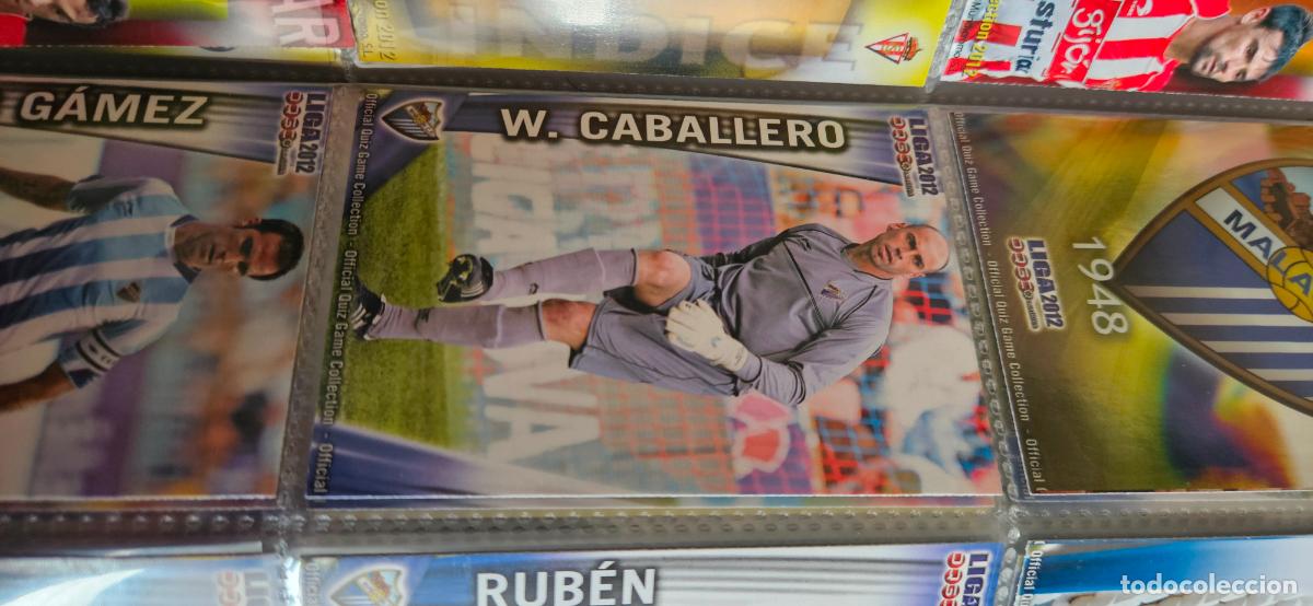 Cromos de f&uacute;tbol: 274: Willy Caballero - M&aacute;laga CF - quiz game 2011 2012 sport mundicromo trading card