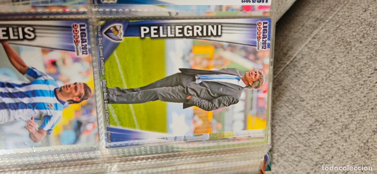 Cromos de f&uacute;tbol: 273: Manuel Pellegrini (Entrenador) - M&aacute;laga CF - quiz game 2011 2012 sport mundicromo trading card