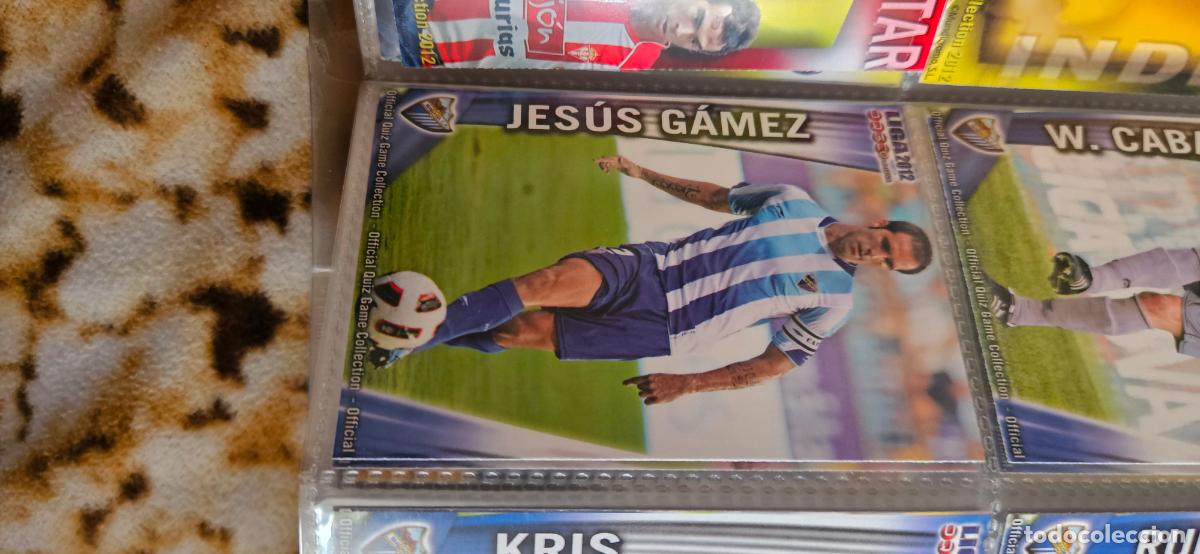 Cromos de f&uacute;tbol: 277: Jes&uacute;s G&aacute;mez - M&aacute;laga CF - quiz game 2011 2012 sport mundicromo trading card