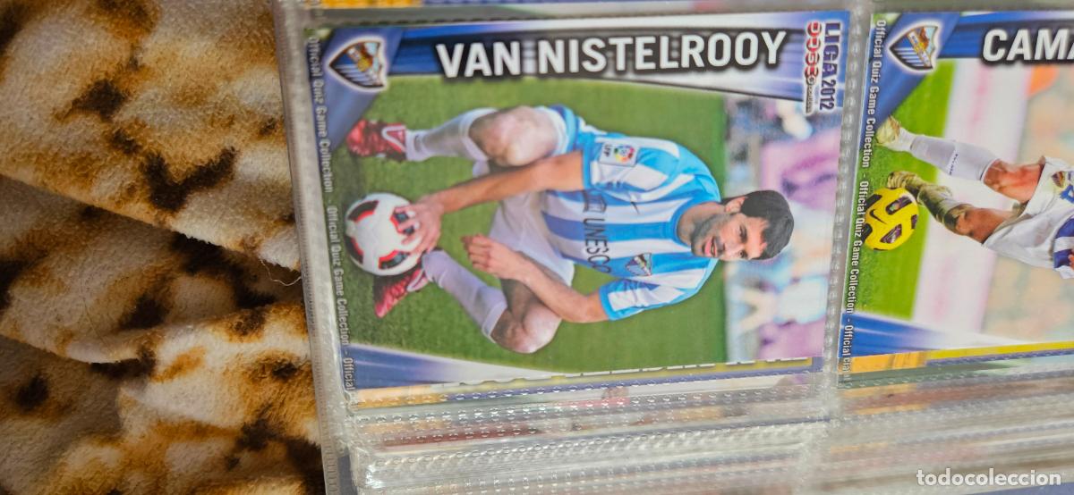 Cromos de f&uacute;tbol: 288: Ruud van Nistelrooy - M&aacute;laga CF - quiz game 2011 2012 sport mundicromo trading card