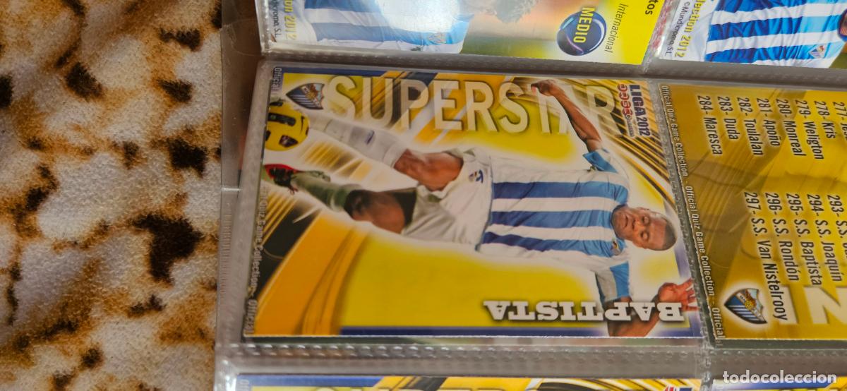 Cromos de f&uacute;tbol: 295: S.S. J&uacute;lio Baptista - M&aacute;laga CF - quiz game 2011 2012 sport mundicromo trading card