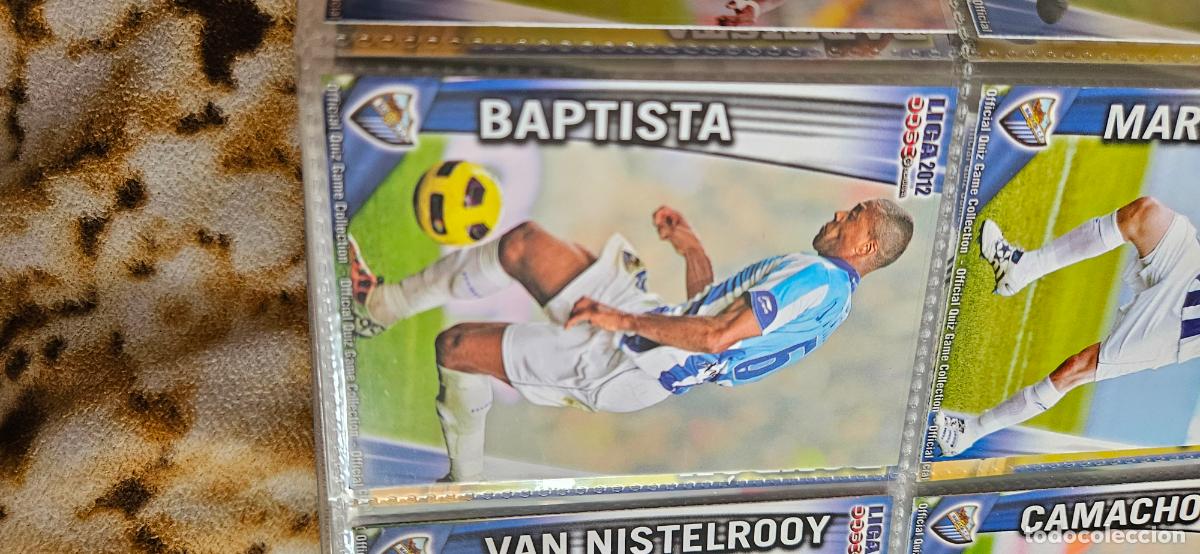 Cromos de f&uacute;tbol: 287: J&uacute;lio Baptista - M&aacute;laga CF - quiz game 2011 2012 sport mundicromo trading card