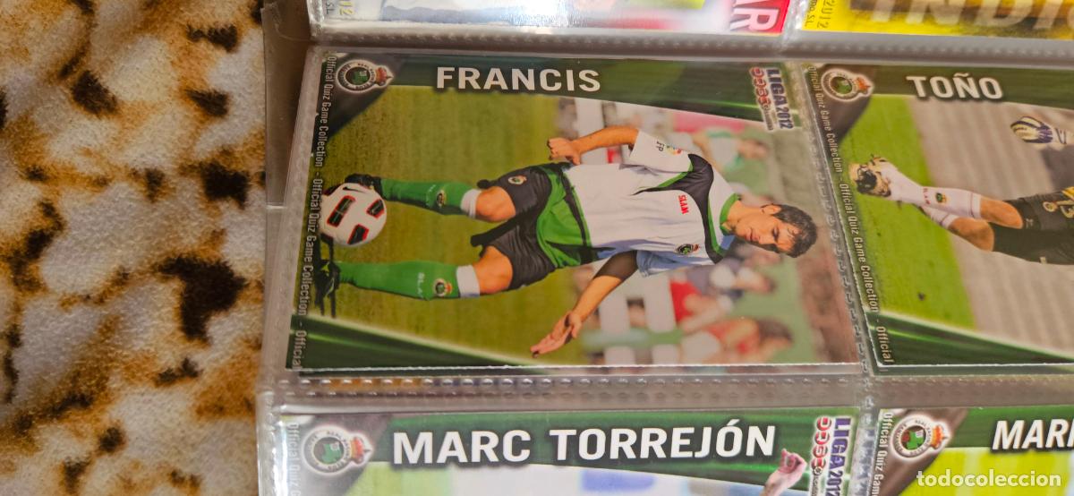 Figurine di Calcio: 304: Francis - Racing de Santander - quiz game 2011 2012 sport mundicromo trading card