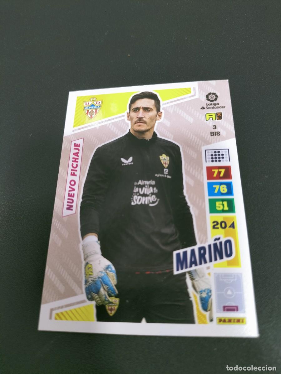 Figurine di Calcio: 1 CROMO FICHA PANINI ADRENALYN 2022-2023 22-23 U.D ALMERIA 3 bis MARI&Ntilde;O ( NUEVO FICHAJE