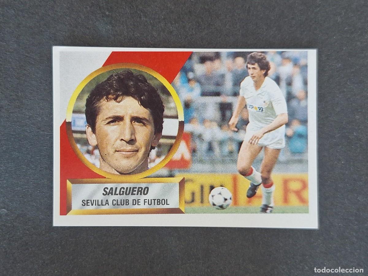 Figurine di Calcio: L5 SALGUERO SEVILLA C. F. LIGA ESTE 1988 1989 88 89 NUNCA PEGADO SIN PEGAR