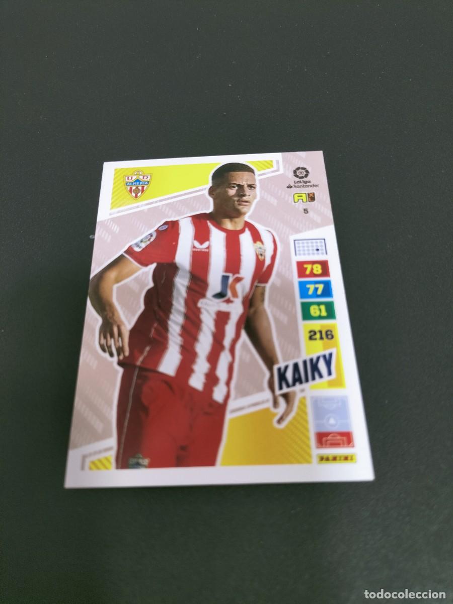 Cromos de f&uacute;tbol: 1 CROMO FICHA PANINI ADRENALYN 2022-2023 22-23 U.D ALMERIA 5 KAIKY
