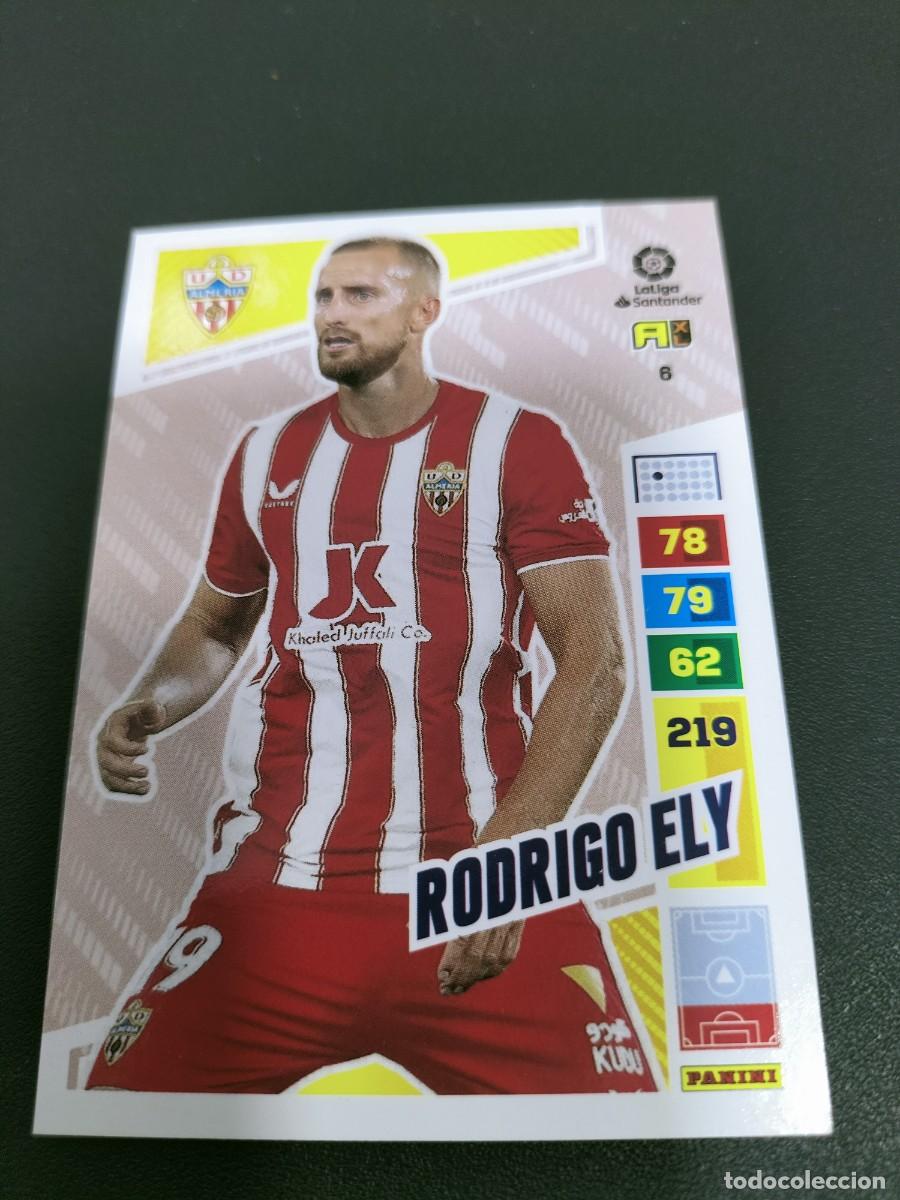 Cromos de f&uacute;tbol: 1 CROMO FICHA PANINI ADRENALYN 2022-2023 22-23 U.D ALMERIA 6 RODRIGO ELY