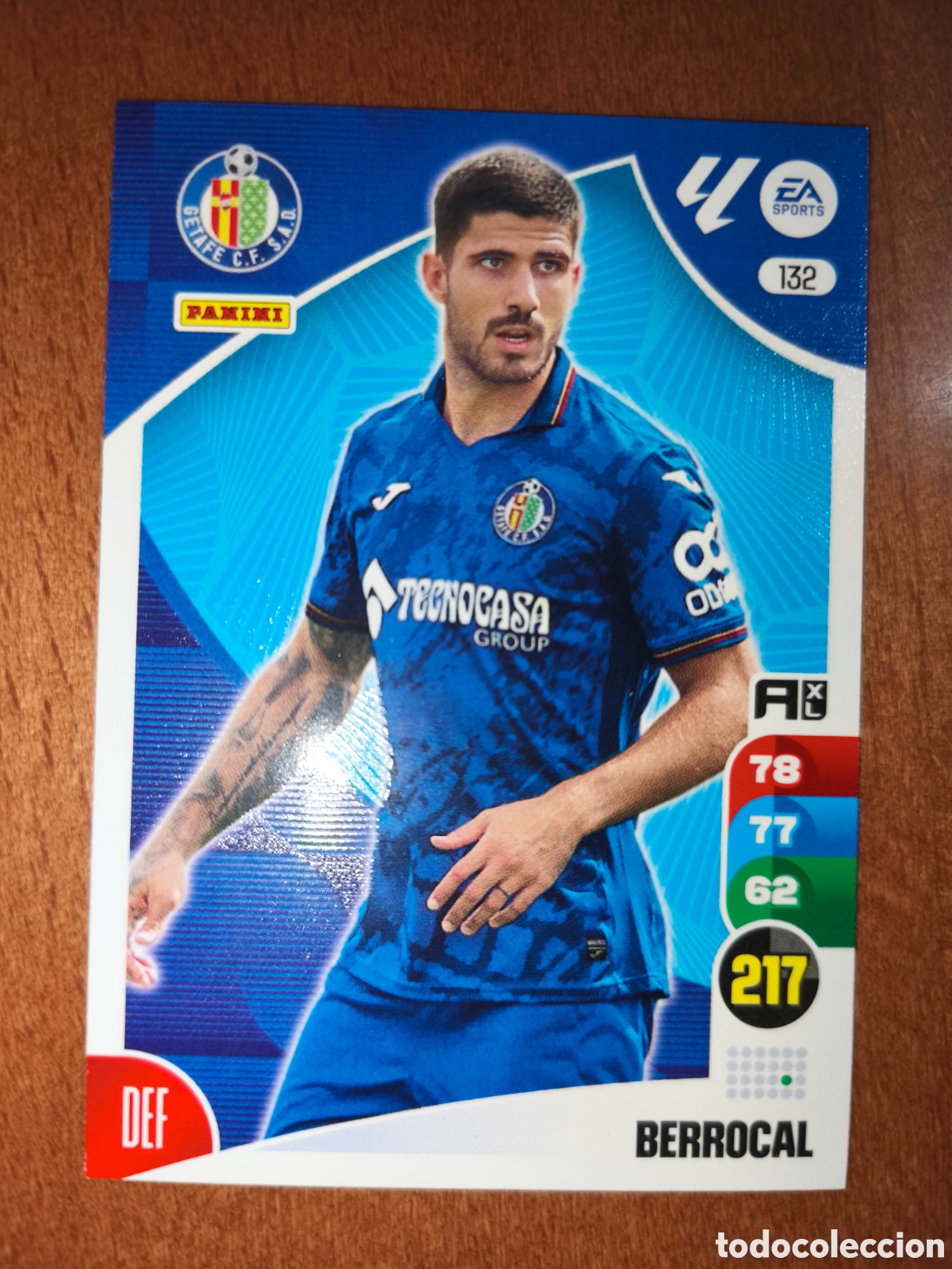 Cromos de f&uacute;tbol: Berrocal n&deg;132 Adrenalyn XL 24/25 Getafe