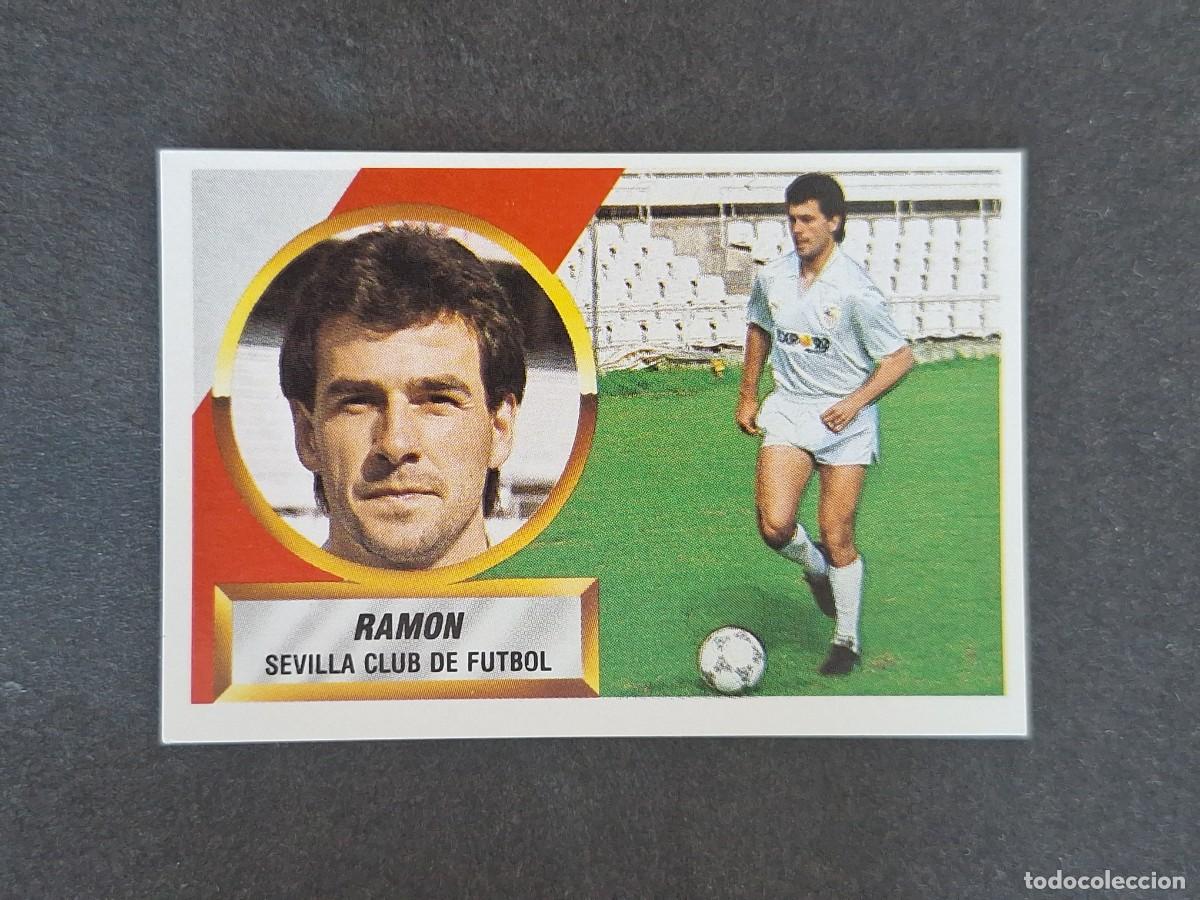 Cromos de f&uacute;tbol: L5 RAMON SEVILLA C. F. LIGA ESTE 1988 1989 88 89 NUNCA PEGADO SIN PEGAR