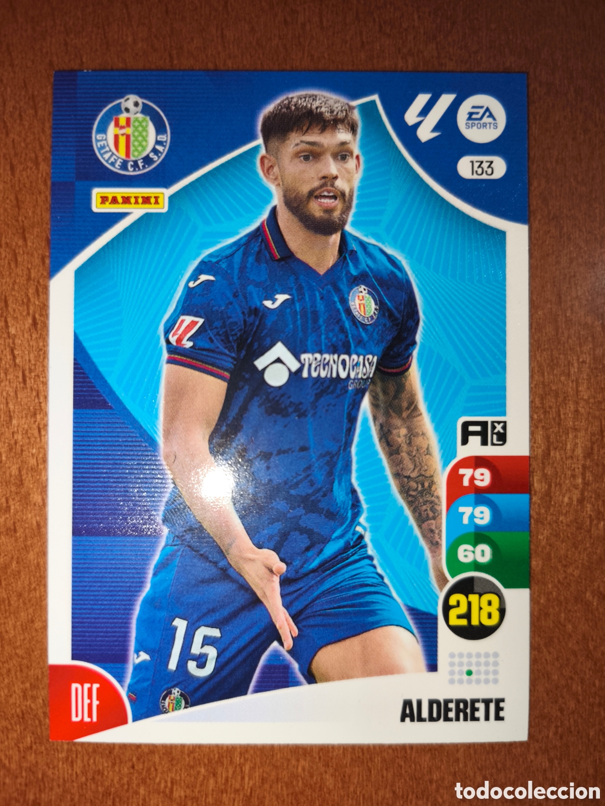 Cromos de f&uacute;tbol: Alderete n&deg;133 Adrenalyn XL 24/25 Getafe