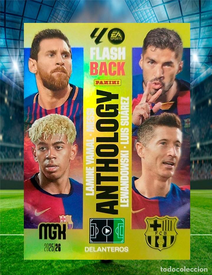 Fu&szlig;ball-Sticker: Pedri Iniesta - Flash Back Anthology - Panini Megacracks 2025/26