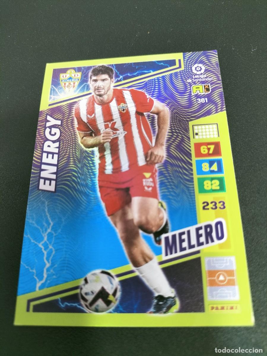 Fu&szlig;ball-Sticker: 1 CROMO FICHA PANINI ADRENALYN 2022-2023 22-23 U.D ALMERIA 361 MELERO ( ENERGY