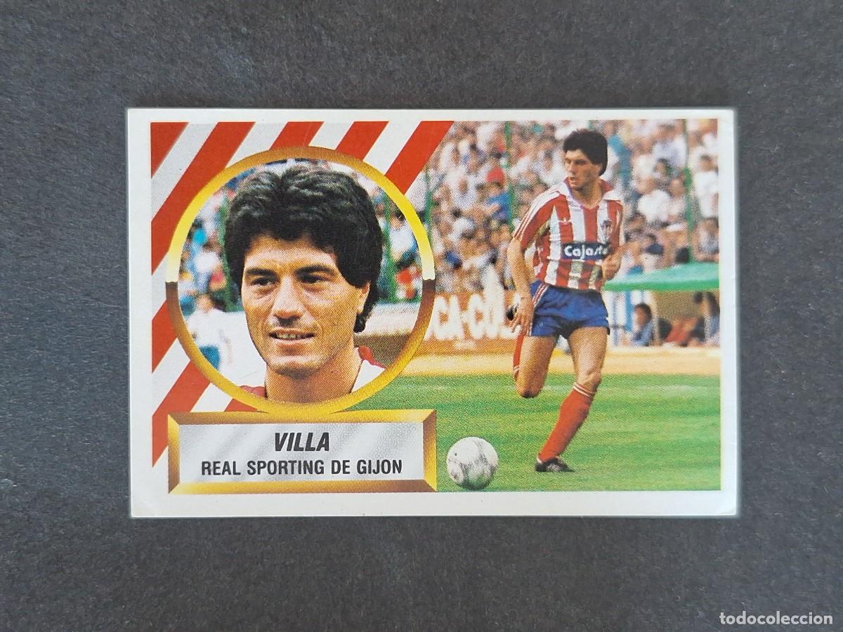 Cromos de f&uacute;tbol: L5 VILLA SPORTING DE GIJON LIGA ESTE 1988 1989 88 89 NUNCA PEGADO SIN PEGAR