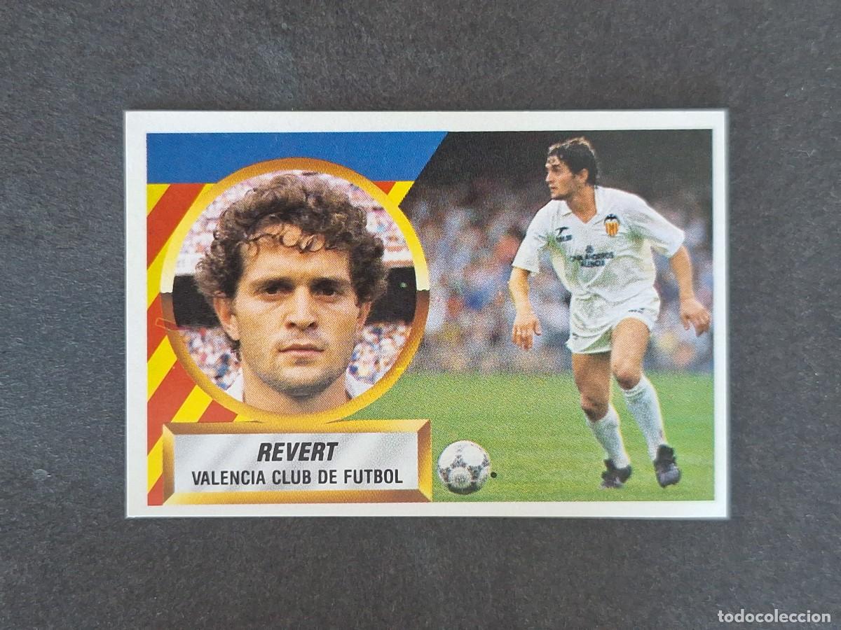 Fu&szlig;ball-Sticker: L5 REVERT VALENCIA C. F. LIGA ESTE 1988 1989 88 89 NUNCA PEGADO SIN PEGAR