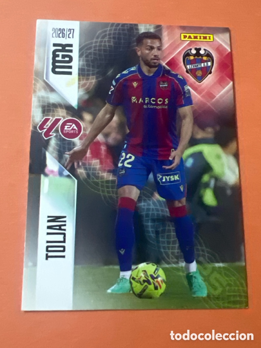 Figurine di Calcio: C51. MEGACRACKS 2026 2027 MGK 26 27 NUEVO - LEVANTE N&ordm; 202 TOLJAN