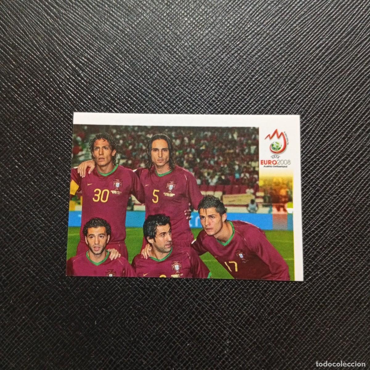 Fu&szlig;ball-Sticker: 100 CRISTIANO RONALDO PORTUGAL PANINI EUROCOPA AUSTRIA SUIZA EURO 2008 08 - SIN PEGAR - A197 PG46 B
