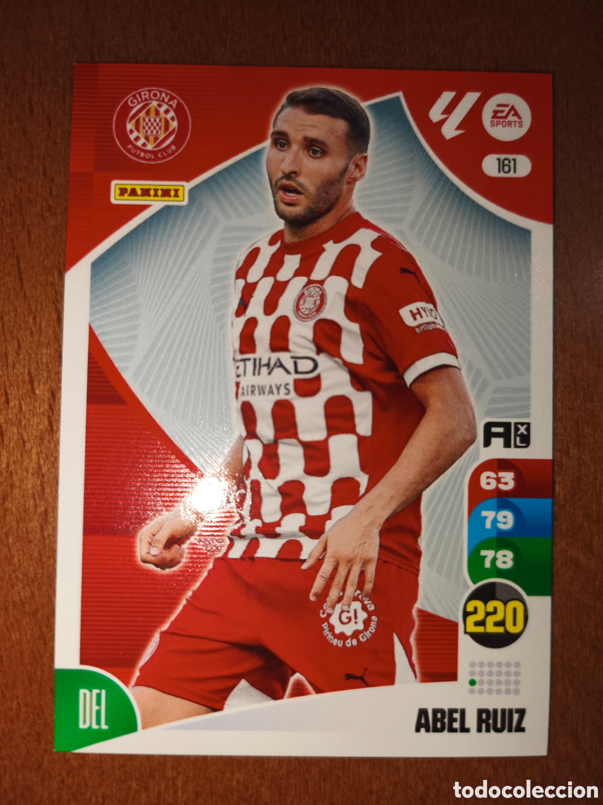 Fu&szlig;ball-Sticker: Abel Ruiz n&deg;161 Adrenalyn XL 24/25 Girona
