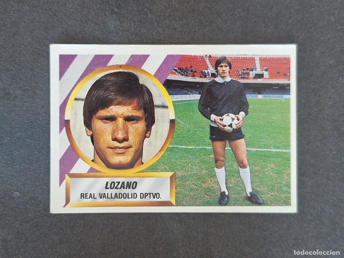 Cromos de f&uacute;tbol: L5 LOZANO REAL VALLADOLID LIGA ESTE 1988 1989 88 89 NUNCA PEGADO SIN PEGAR