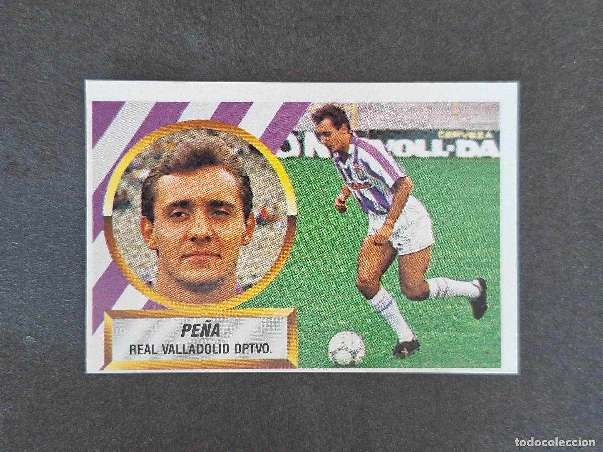 Cartes &agrave; collectionner de Football: L5 PE&Ntilde;A REAL VALLADOLID LIGA ESTE 1988 1989 88 89 NUNCA PEGADO SIN PEGAR