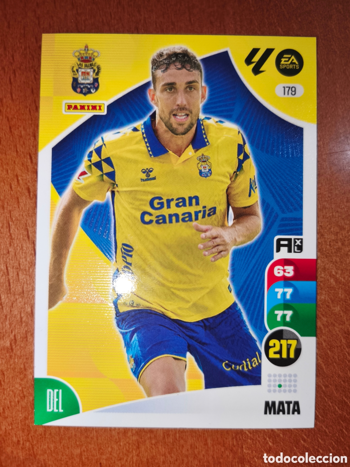 Cartes &agrave; collectionner de Football: Mata n&deg;179 Adrenalyn XL 24/25 Las Palmas